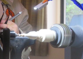 Most of the turning was done using fingernail grind detail gouges